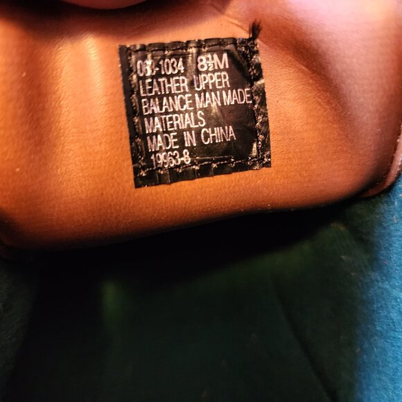 Men's Size 8.5M Vintage Hunt Club Tan Leather Low Top Lace Up/Buckle Duck Boots - Picture 9 of 9